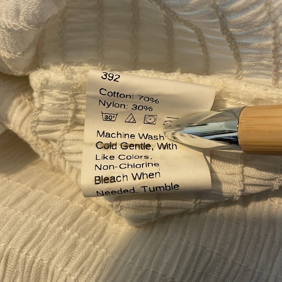 SHEIN White Tight Fit Mini Dress with Poofy Off-Shoulder Short Sleeves, size S - Picture 11 of 11